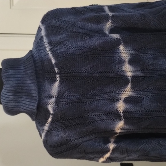 AE Oversized Tie Dye Turtleneck Sweater Sz M Excellent condition - Picture 11 of 15